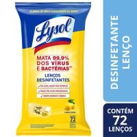 Lenos Desinfetantes Lysol Poder Ctrico 72 Unidades