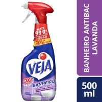 Limpador Banheiro Veja Antibac Lavanda Spray 500Ml Com 30% De Desconto