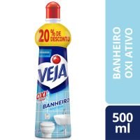 Limpador Banheiro Veja Antibac Oxi Ativo Squeeze 500Ml Com 20% De Desconto