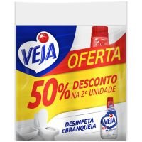 Limpador Banheiro Veja X14 Tira Limo Refil 500Ml Com 50% Off Na 2 Unidade