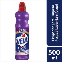 Limpador Limpeza Pesada Veja Lavanda E lcool 500Ml