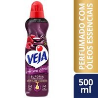 Limpador Perfumado Veja Aroma Sense Euforia 500Ml Com leos Essenciais