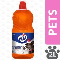 Limpador Perfumado Veja Pets Desodorizador Citrus 2L