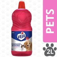 Limpador Perfumado Veja Pets Desodorizador Floral 2L