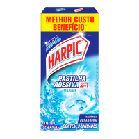 Pastilha Adesiva Sanitria Harpic Marine 3 Unidades