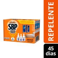 Repelente Eltrico Lquido SBP 45 Noites 3 Refis 35ml Oferta Especial