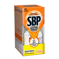 Repelente Eltrico Lquido Sbp 45 Noites Citronela Refil 35Ml