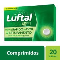 Antigases Luftal Simeticona 40mg - 20 Comprimidos