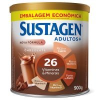 Complemento Alimentar Sustagen Adultos+ Sabor Chocolate - Lata 900g