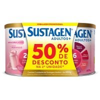 Complemento Alimentar Sustagen Adultos+ Sabor Morango