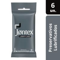 Preservativo Camisinha Jontex Lubrificado - 6 Unidades