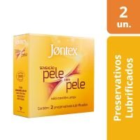 Preservativo Camisinha Jontex Pele com Pele - 2 Unidades