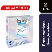 Preservativo Jontex Sensao Invisvel  2 unidades