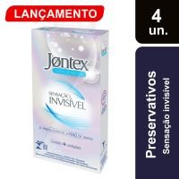Preservativo Jontex Sensao Invisvel 4 unidades