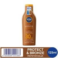 NIVEA SUN Protetor Solar Protect & Bronze FPS30 125ml