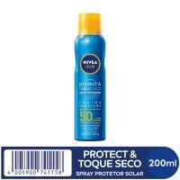 NIVEA SUN Protetor Solar Spray Protect & Toque Seco FPS50 200ml