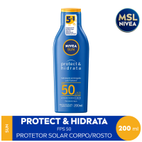 NIVEA SUN Protetor Solar Protect & Hidrata FPS 50 200ml