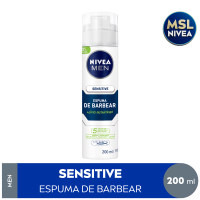 NIVEA MEN Espuma de Barbear Sensitive 200ml