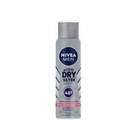 NIVEA MEN Desodorante Antitranspirante Aerossol Silver Protect 150ml
