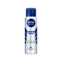 NIVEA MEN Desodorante Antitranspirante Aerossol Sensitive Protect 150ml