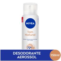 NIVEA Desodorante Antitranspirante Aerossol Tom Natural 150ml