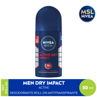 NIVEA Men Desodorante Antitranspirante Roll On Dry Impact 50ml