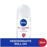 NIVEA Desodorante Antitranspirante Roll On Dry Comfort 50ml