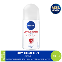 NIVEA Desodorante Antitranspirante Roll On Dry Comfort 50ml