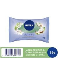 NIVEA Sabonete em Barra gua de Coco & leos Essenciais 85g