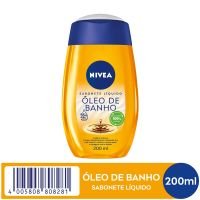 Sabonete Lquido Nivea Natural Oil 200ml