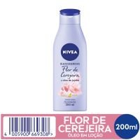NIVEA Loo Hidratante leos Essenciais Flor de Cerejeira & leo de Jojoba 200ml