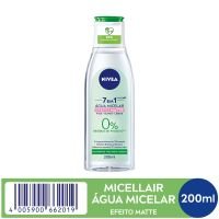 NIVEA gua Micelar Soluo de Limpeza 7 em 1 Efeito Matte 200ml