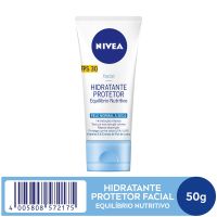 NIVEA Hidratante Protetor Equilibrio Nutritivo FPS30 50ml