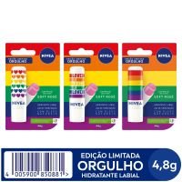 NIVEA Hidratante Labial Soft Ros Orgulho 4,8g