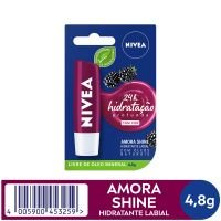 NIVEA Hidratante Labial Amora Shine 4,8 g