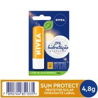 NIVEA Protetor Solar Hidratante Labial Sun Protect Alta Proteo FPS 30 4,8 g