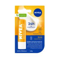 NIVEA Protetor Solar Hidratante Labial Sun Protect FPS 30 4,8 g