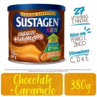 Complemento Alimentar Sustagen Kids Sabor Chocolate + Caramelo