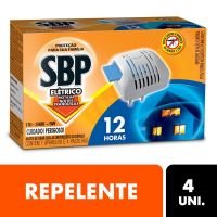 Repelente Eltrico Pastilha SBP Aparelho + 4 Pastilhas