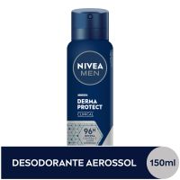 NIVEA MEN Desodorante Antitranspirante Aerossol Derma Protect Clinical 150ml