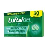 Antigases Luftal Gel Caps Simeticona 125mg - 30 Cpsulas Gelatinosas