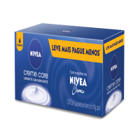 NIVEA Sabonete em Barra Creme Care Promo 6 uni 90g