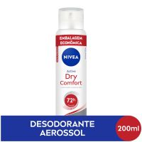 NIVEA Desodorante Antitranspirante Aerossol Dry Comfort 200ml