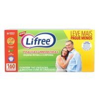 Toalha Umedecida Lifree 160und