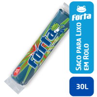 Saco p/ Lixo Forta em Rolo 30L