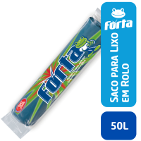 Saco p/ Lixo Forta em Rolo 50L
