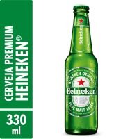 Cerveja Lager Premium Puro Malte Heineken Garrafa 330ml - Caixa com 6 unidades