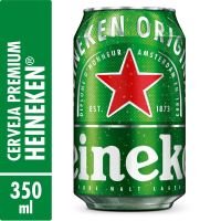 Cerveja Lager Premium Puro Malte Heineken Lata 350ml