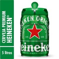 Cerveja Lager Premium Heineken Barril 5l