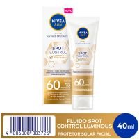 NIVEA SUN Protetor Solar Facial Fluido Spot Control Luminous 630 FPS 60 40ml